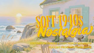 Soft 1940s Oldies Music Playing in Another Room with Warm Sunset Breeze at the Seaside Cottage screenshot 4