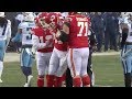 Travis kelce takes a big hit and gets dizzy  titans vs chiefs  nfl