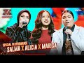 Salma X  Alicia X Marisa - Bunga Hati - Gala Live Show 10 - X Factor Indonesia 2024