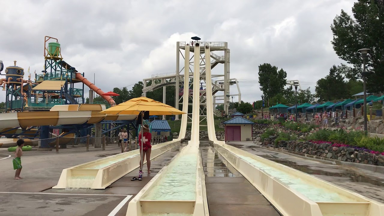 OMG!! Steepest water slide ever!!!! You wont believe how it ends