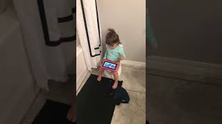 Potty training at its best.