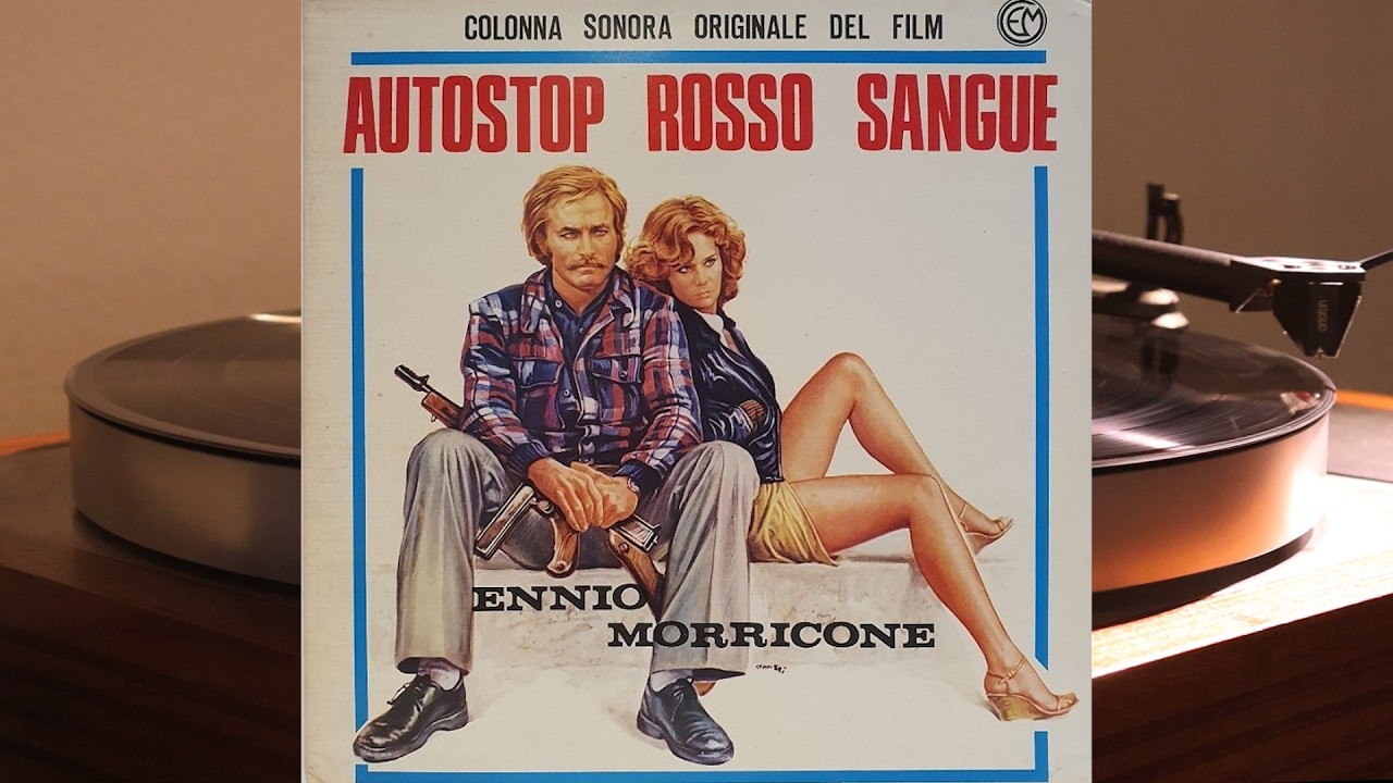 Ennio Morricone - Autostop Rosso Sangue - vinyl lp album 1977