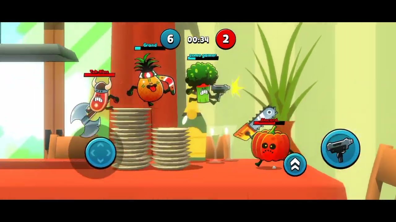 FOOD GANG || ZOMO GAMER || OFFLINE GAME || 