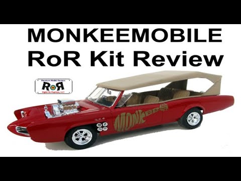 The Monkeemobile 1:25 Scale MPC 772 -Model Kit Build & Review - YouTube