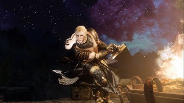 Quick Preview | Relentless Warrior Style | SkySA | Skyrim Combat Animations