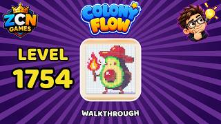Colony Flow Level 1754 Walkthrough | New Update | Full Solution