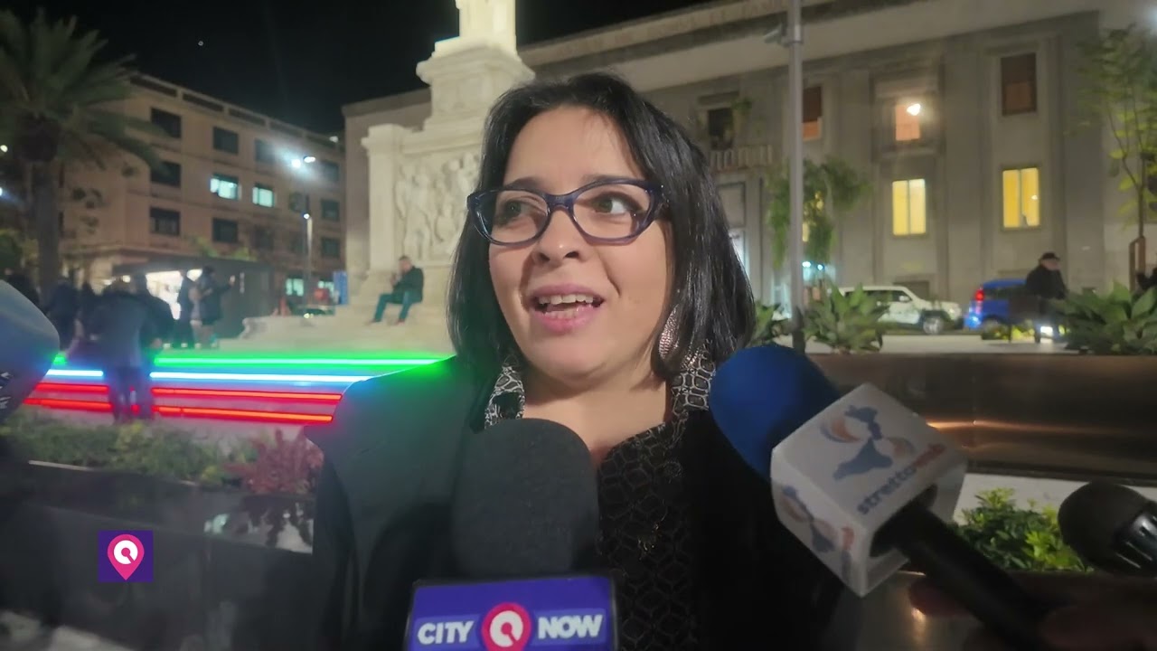 Reggio Calabria, la cerimonia di inaugurazione della nuova piazza De Nava