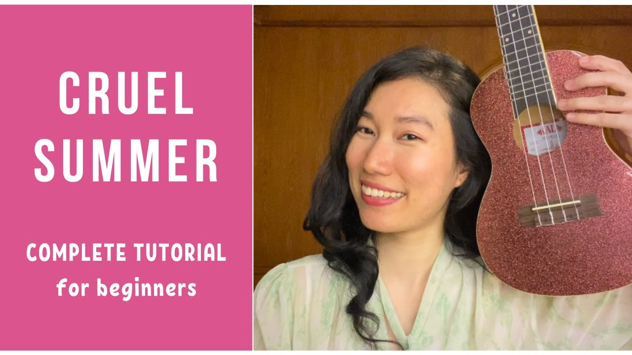 Taylor Swift - Cruel Summer (Ukulele Tutorial) by Chairia Tandias