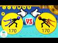 WHO WINS ICE vs LAVA Twinblade Tournament Stick War WHO WINS ICE vs LAVA Twinblade Tournament Stick War