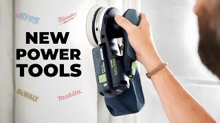 40 NEW Power Tools from Milwaukee, Dewalt,  Kreg, Harbor Freight, Festool, Makita and more!