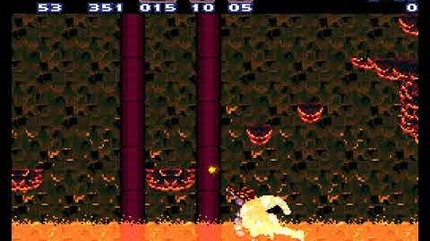 Super Metroid -- Crocomire Escape short charge