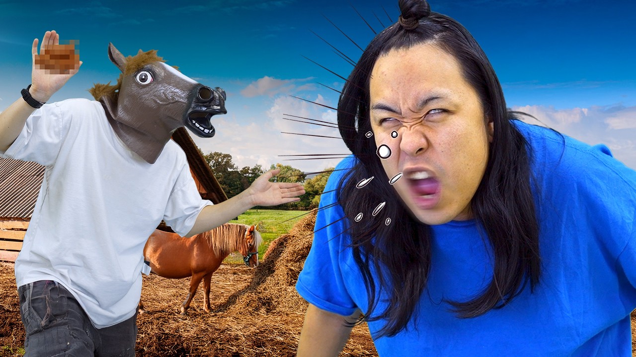 花粉症だと思ったら馬糞症だった小学生