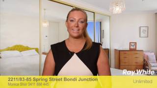 SOLD! Breathtaking district, city and harbour views - 2211/83-85 Spring St, Bondi Junction