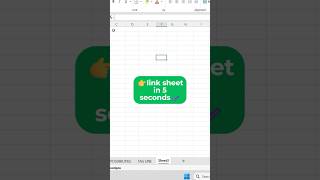 👉 Create link buttom for excel sheet 📊 #excel#shorts_ #shortsfeed #shortvideo #short
