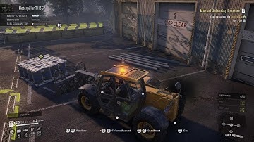 SnowRunner Task: Manual Unloading Practice