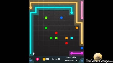 Flow Game Level - 705 [11x11] Mania Connect the Dots