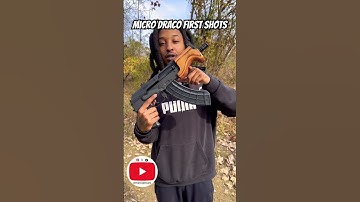 Micro Draco First Shots 💥 #Micro #Draco #Shots #ShootingRange