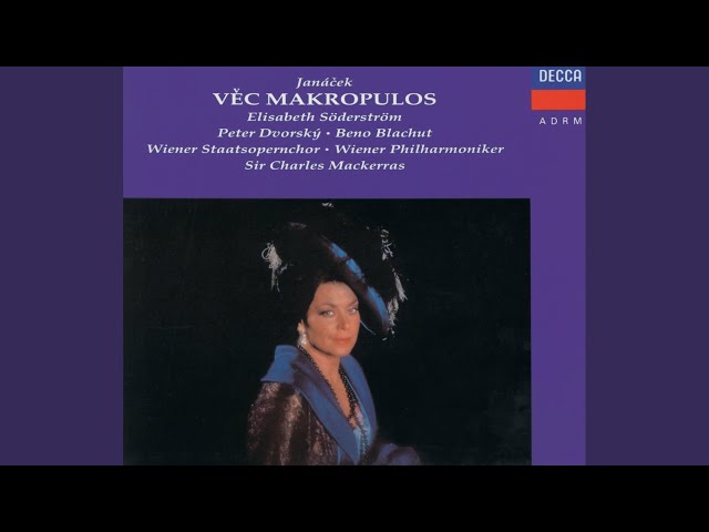 Vec Makropulos (The Makropulos Case) / Act 1: Prelude - YouTube