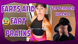 Reaction Funny Farts and Fart Pranks - September 2022 Week 2 Compilation Try not to laugh TikTok