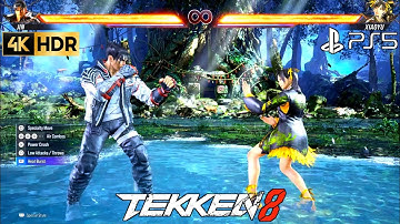 Jin Vs Xiaoyu TEKKEN 8 Jin Vs Xiaoyu Fight 4K 60FPS HDR | Tekken 8 Jin Gameplay PS5 | Tekken 8 Story