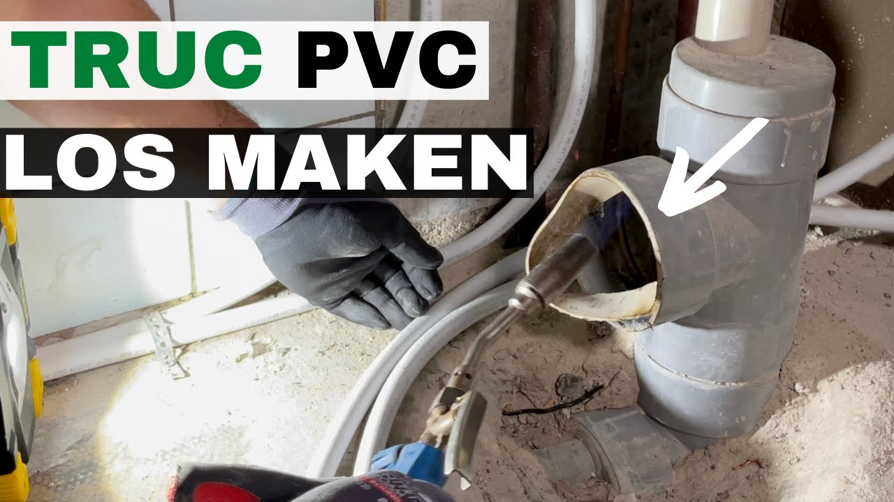 Trick How To Loosen Pvc Drain Without Breaking? Simply Warm Up! - Youtube