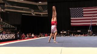 Yul Moldauer – Floor Exercise – 2015 P&G Championships – Jr. Men Day 1