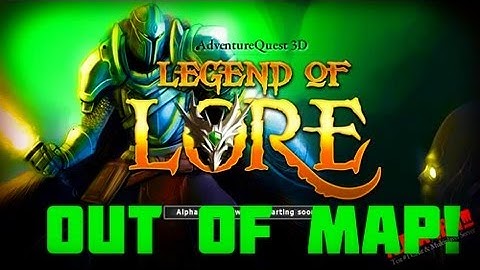 AQ3D: Legend of Lore How To Get Out of Map!