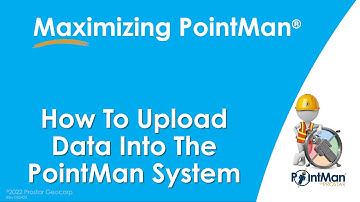 How to upload data into PointMan