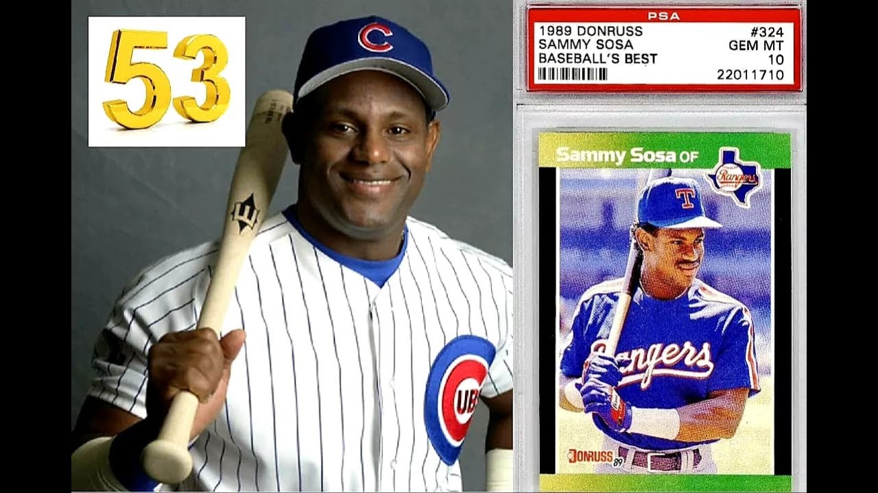 sammy sosa cards worth money