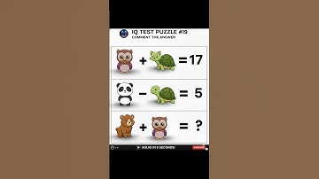 Can You Solve this Puzzle in 30 Sec ? | IQ test #19
