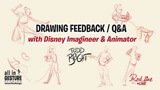 Drawing Feedback session with Disney Imagineer