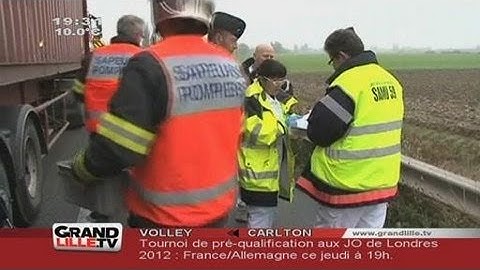 Accident mortel sur l'A25 (Nord)