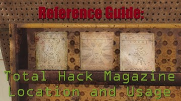 Reference Guide: Total Hack Magazine | Fallout 4