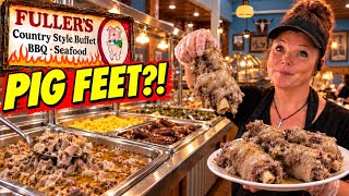 Secret Southern Buffet W/ Pig’s Feet & Chitlins?!