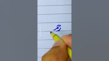 How to write "رحمت" using a cut marker in Urdu Tutorial✅ #handwriting #calligraphy #art #shorts