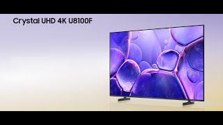 Samsung Smart TV 43" Crystal UHD 4K U8100F 2025 