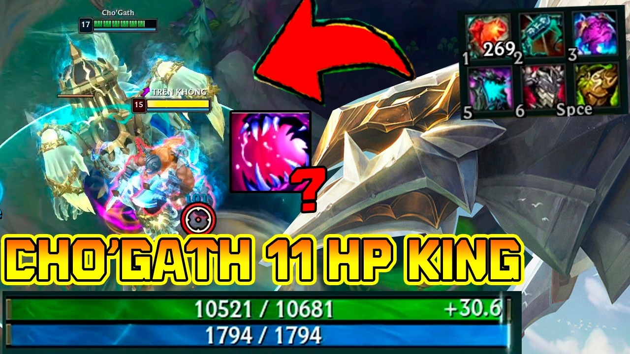 CHO'GATH URF 2026: SIÊU KHỔNG LỒ VỚI LỐI LÊN ĐỒ TRÁI TIM KHỔNG THẦN - BẤT TỬ GIỮA TEAM ĐỊCHĂ