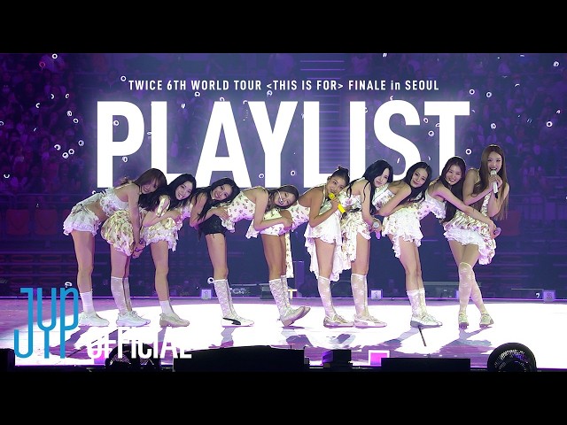 韓国限定 TWICE アンコン ソウルコン コンプ TWICE ＜THIS IS FOR＞ WORLD TOUR FINALE IN SEOUL Playlist - YouTube