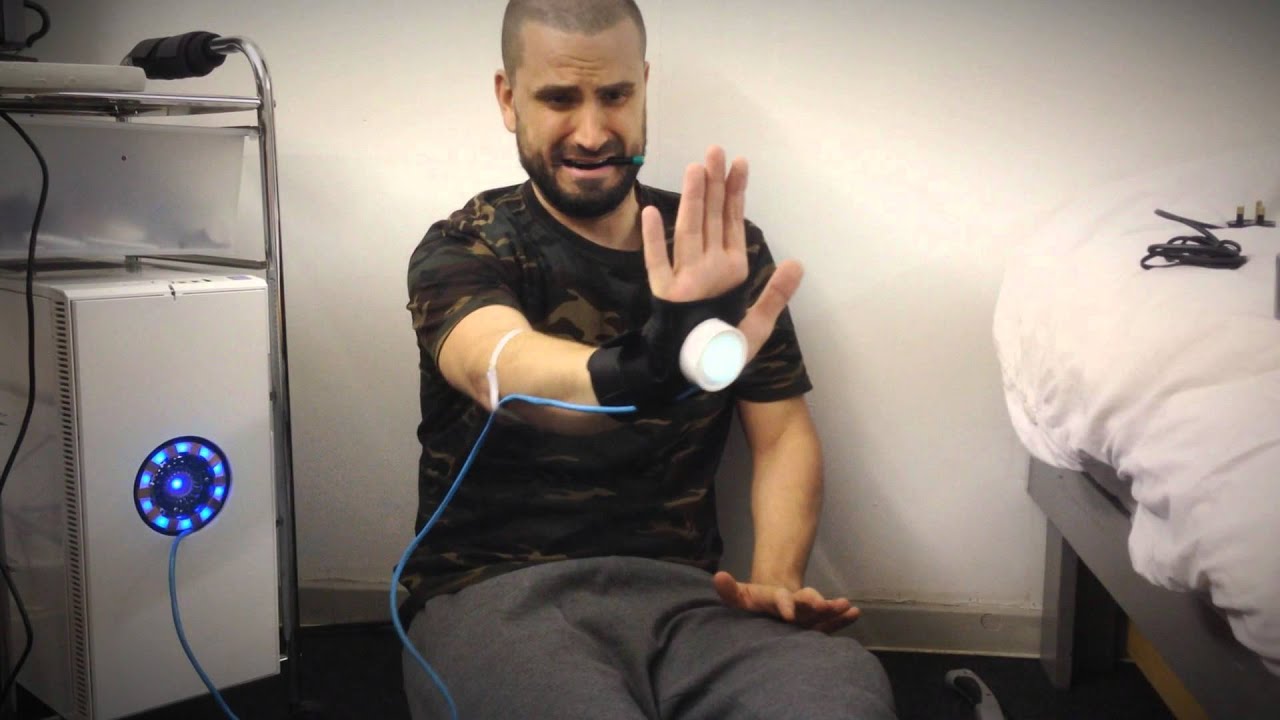 Iron Man Repulsor Effect - YouTube