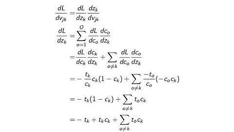 Convolutional neural networks backpropagation derivation