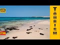 Playa Lambra On La Graciosa Island Canary Islands Spain Walk Overview 4K 