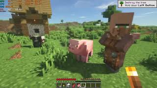 Minecraft with RTX Shaders   i5 10500H 3050 95W Streaming Test   OBS Recording   With FPS + Settings