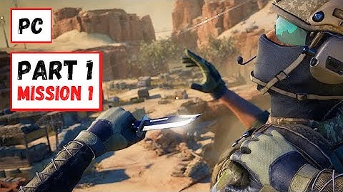 SNIPER GHOST WARRIOR CONTRACTS 2  PC Gameplay Walkthrough Part 1 (Zindah Province ) - No Commentary