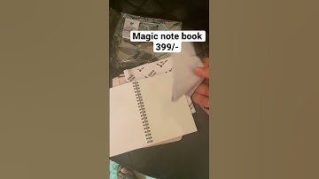 Infinity magic notebook 399/- #shorts