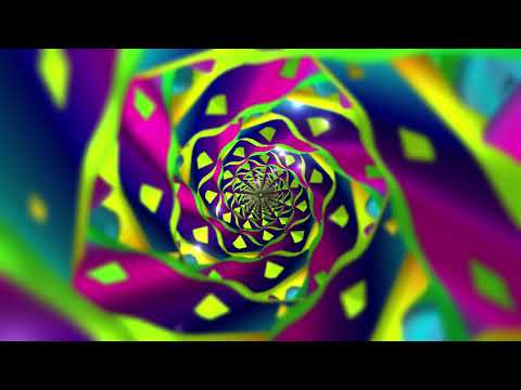 4K  Hypnotic Tunnel ✪ Color Cycle ✪ #MovingBackground #Meditation #AAVFX