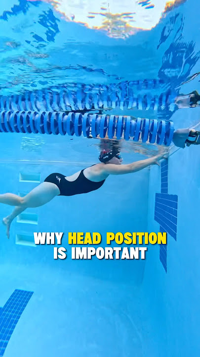 This is why head position is important👀 #swimmer #swimming #swim #triathlon