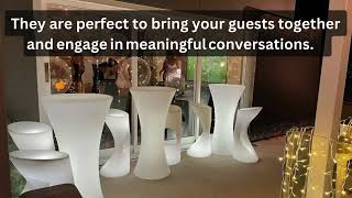 Glow Cocktail Bar Table | Glow Furniture | Sydney Events