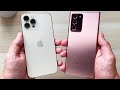 iPhone 12 Pro Max vs Galaxy Note 20 Ultra, ¡COMPARATIVA DEFINITIVA!