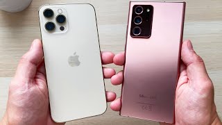 iPhone 12 Pro Max vs Galaxy Note 20 Ultra, ¡COMPARATIVA DEFINITIVA!