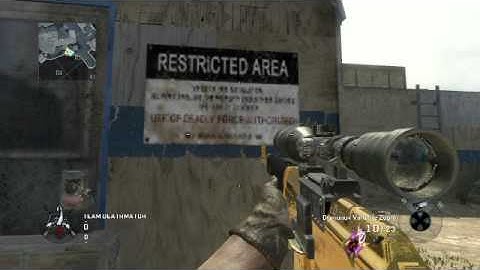 Black Ops-MAP PACK 2 - ZOMBIES ON FIREING RANGE